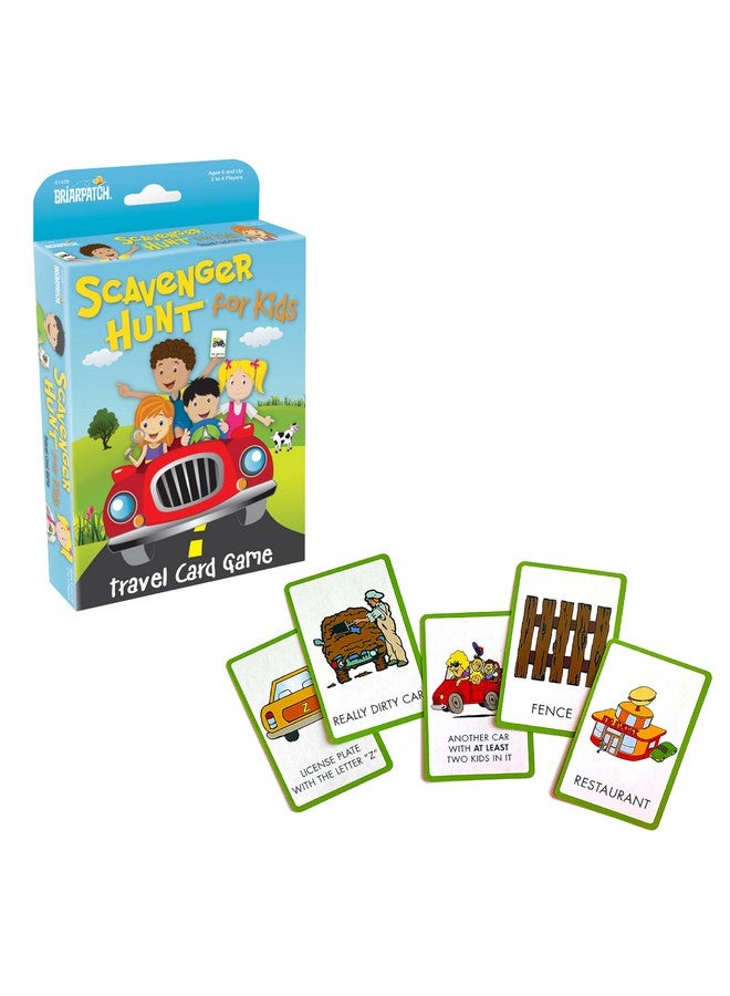 Briarpatch Travel Scavenger Hunt Card Game for Kids, Activities for Family Vacations, Road Trips and Car Rides, Ages 6 and Up - Image 1