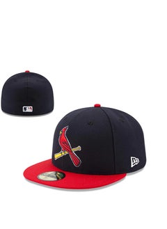 New era St. Louis Cardinals Fashional Baseball Team Cap with Closed Back for Sun Protection 58.7CM