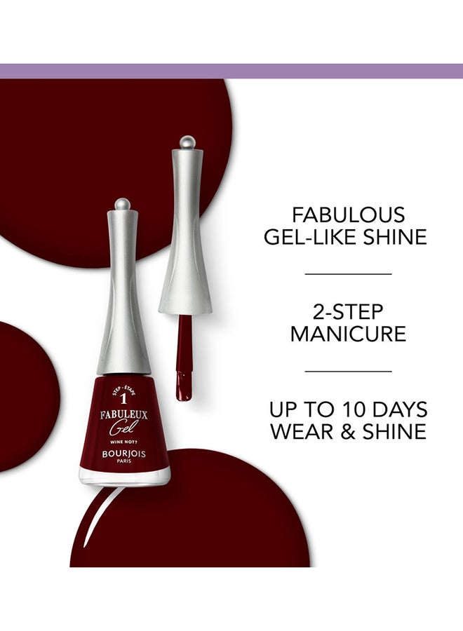 BOURJOIS PARIS Fabuleux Gel Nail Polish - 130 - Mauve Your Body 9Ml  - Image 3