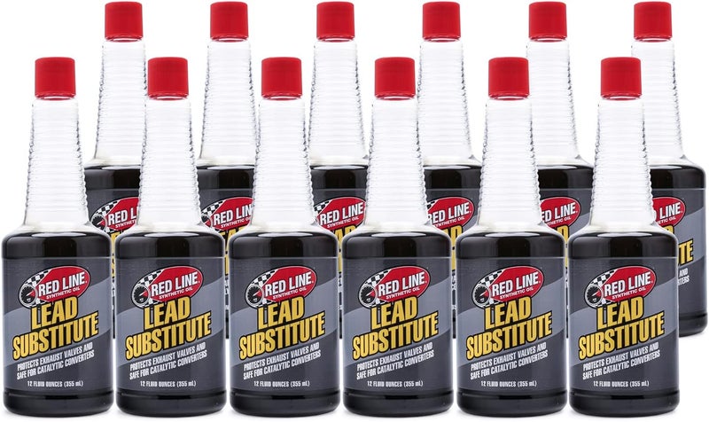 Red Line 60202 Lead Substitute Fuel Additive, 12 Ounce Bottle, Pack of 12 - Image 1