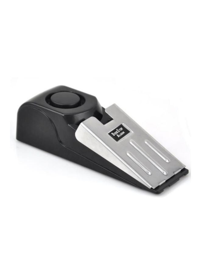 NIBEMINENT Wedge-Shaped Portable Door Alarm Black/Grey - Image 2