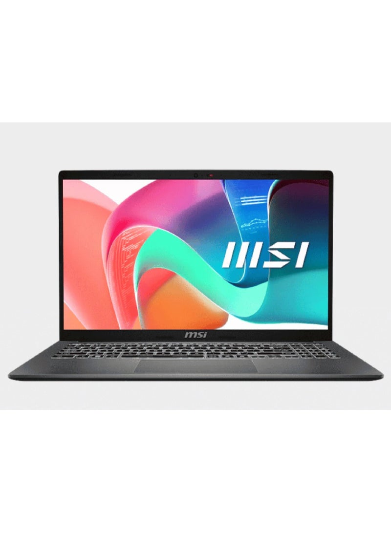 MSI MSI Modern 14 F13MG i7 1355U 8GB DDR4 512GB NVMe Iris Xe Graphics IPS FHD 60Hz DOS English/Arabic grey english_arabic grey