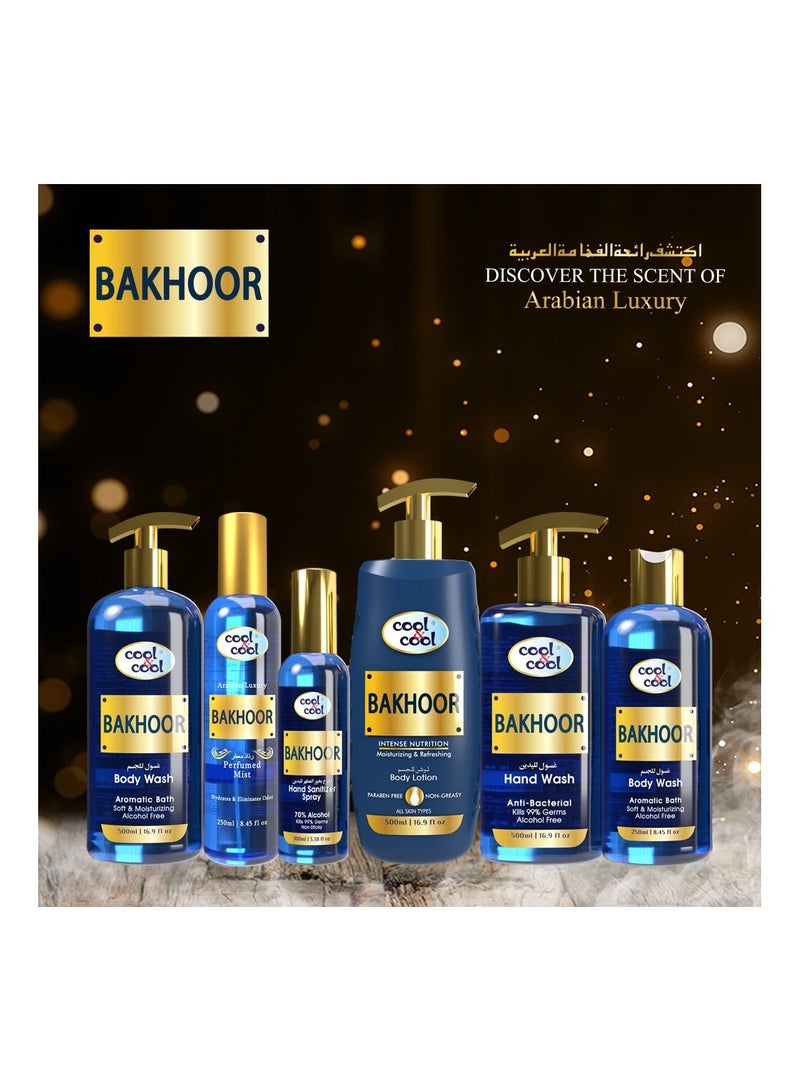 Cool & Cool Cool & Cool Bakhoor Body Wash 250 ML- Enriched with Vitamin E, Soft, Creamy and Moisturizing - Image 5