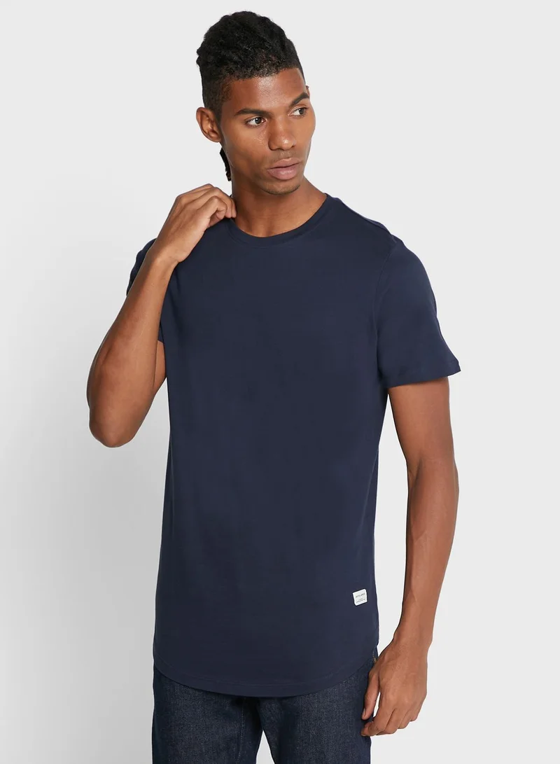 JACK & JONES 3 Pack Essential Crew Neck T-Shirt