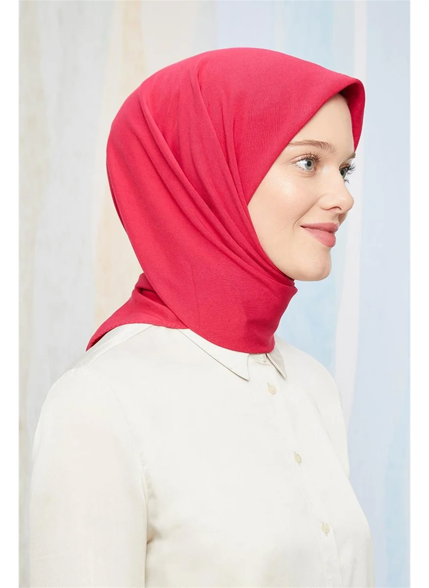 ليفيدور Fuchsia Cotton Jazz Square Scarf