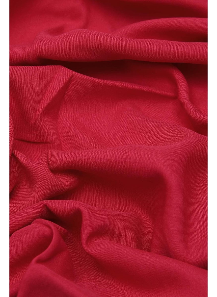 Levidor Fuchsia Cotton Jazz Square Scarf  - Image 4