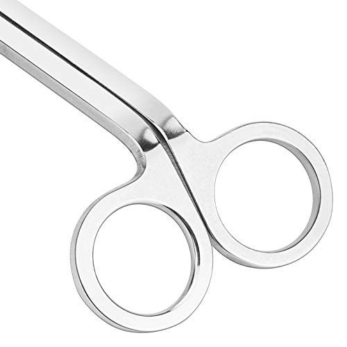 CHEFBEE Candle Wick Trimmer, Polished Stainless Steel Wick Clipper Cutter, Scissors, Reaches Deep Into Candles to Cut Spent Cord, Allow Cleaner Burn and Prevent Soot Buildup - Image 4