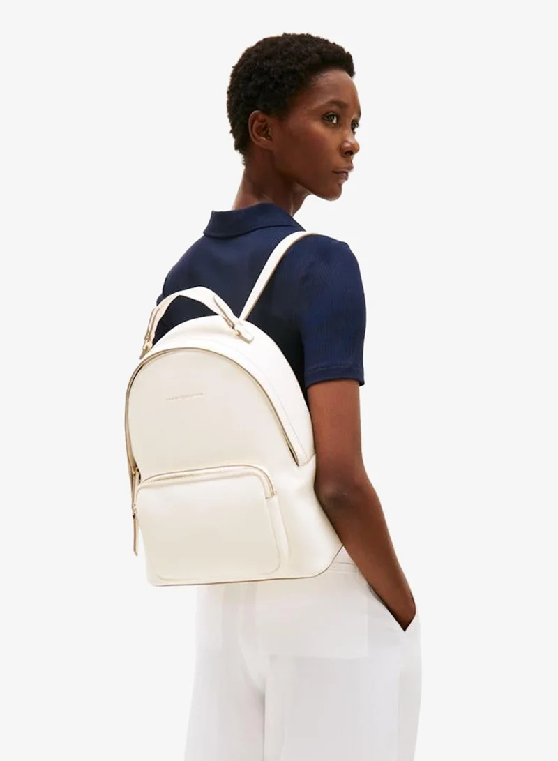 TOMMY HILFIGER Logo Detail Zip Through Backpack