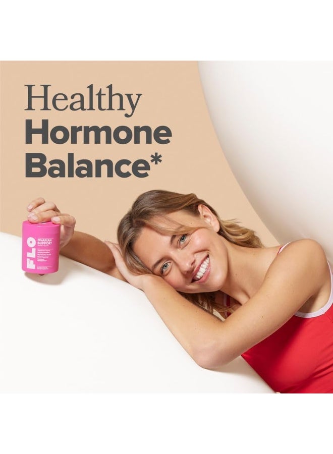فلو FLO دعم صحة المبايض - توازن الهرمونات للنساء، مكمل مع DIM وMyo & D-Chiro Inositol وحمض الفوليك - يدعم الإباضة الصحية وانتظام الدورة - 30 حصة - Image 5