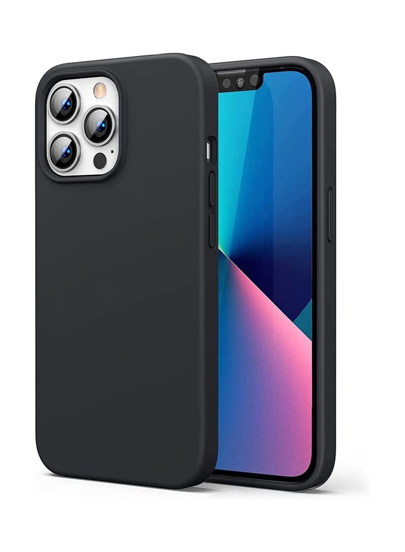 Silicone Protective Case Compatible with iPhone 14 Pro Soft Liquid Gel Rubber Cover Shockproof Bumper Anti-Scratch Anti-Fingerprint Anti-Drop Slim Cover for iPhone (for iPhone 14 Pro) - Image 1