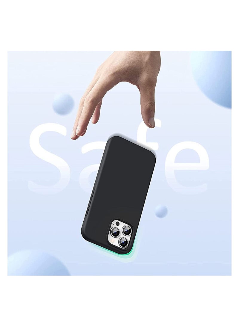 Silicone Protective Case Compatible with iPhone 14 Pro Soft Liquid Gel Rubber Cover Shockproof Bumper Anti-Scratch Anti-Fingerprint Anti-Drop Slim Cover for iPhone (for iPhone 14 Pro) - Image 2