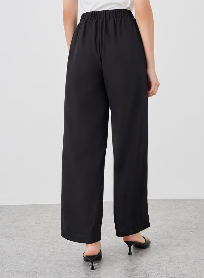 Take Two Sequined Hem Wide Leg Pants - Image 4