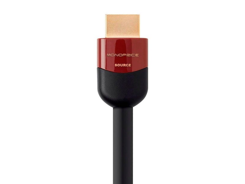 Monoprice HDMI High Speed Active Cable - 4K@60Hz, HDR, 18Gbps, YUV, 4:4:4, CL2, 26AWG, 45 Feet, Black - Cabernet Ultra Series - Image 4