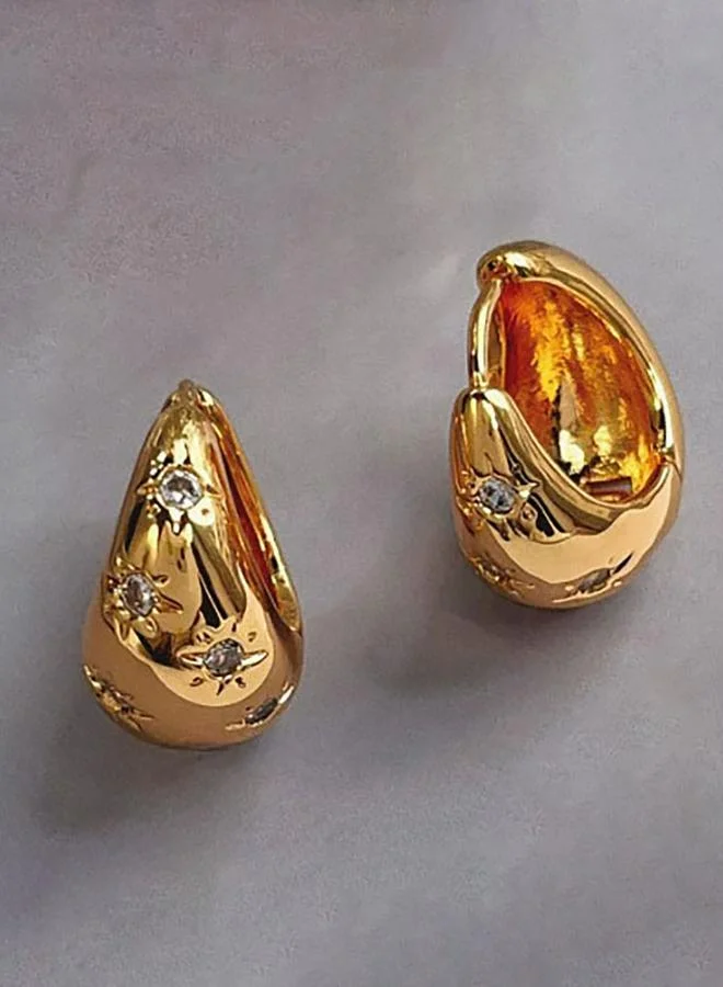Styli Styli Embellished Dome Earrings