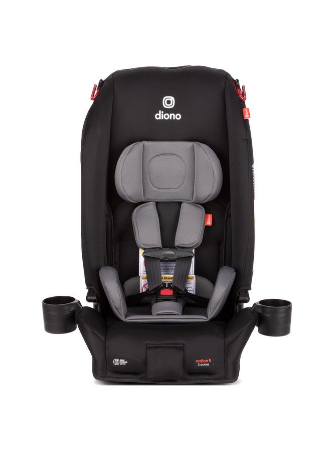 Diono Radian 3R Comfort Travel Kit, Infant Car Seat Accessory, Compatible with Radian 3R, 7-Piece Kit (2 Harness Pads, 1 Buckle Pad, Head Cushion, Seat Cushion, 2 Cupholders), Gray Storm - Image 2