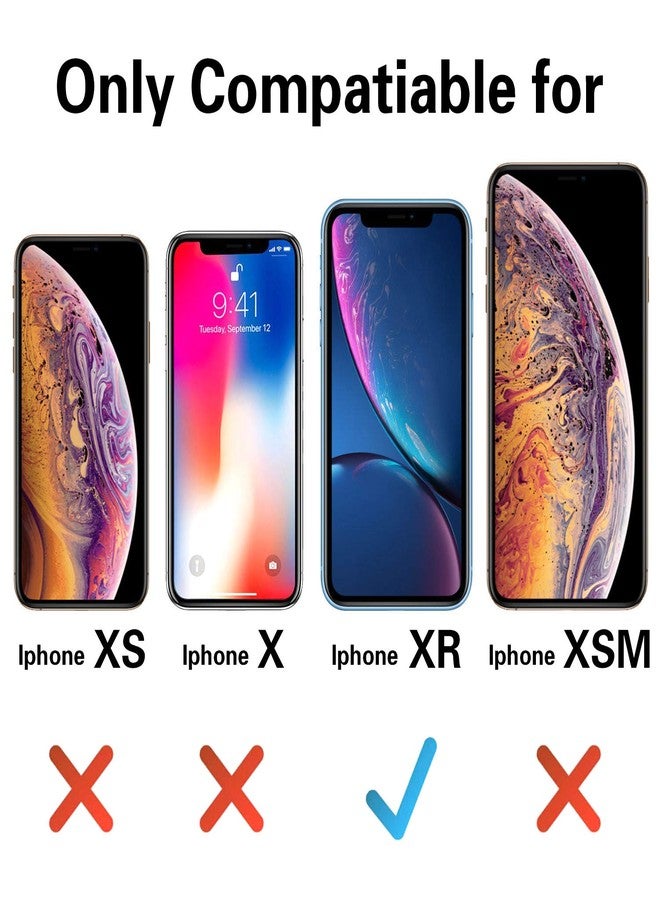 اوتوفلاي جراب OTOFLY متوافق مع iPhone XR مقاس 6.1 بوصة، [سلسلة الملمس الحريري والناعم] جراب حماية كامل للجسم مصنوع من مطاط السيليكون السائل الناعم الممتاز لهاتف iPhone XR (أزرق منتصف الليل) - Image 2