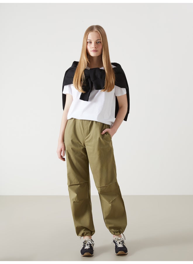 LC WAIKIKI Elastic Waist Women's Jogger Trousers - Image 1