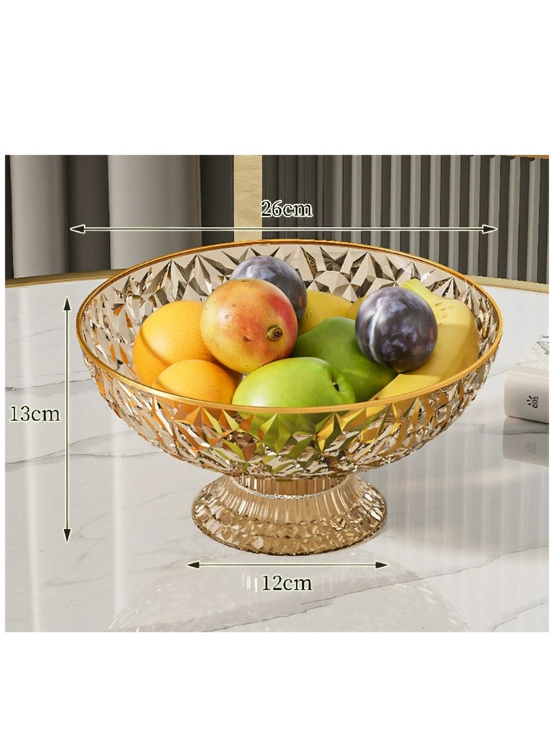 اثنين من الأوعية الفاكهة ، سلة فاكهة كونترتوب المطبخ ، وعاء السلطة مع إدراج مصفاة قابلة للإزالة ، شاشة الحلوى موقف لديكور الطاولة - Image 3