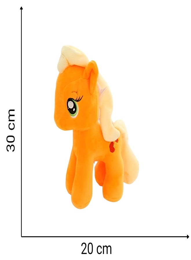 Tickles Little Unicorn Soft Stuffed Plush Toy for Kids Boys & Girls Birthday Gift (Color: Orange Size: 30 cm) - Image 5