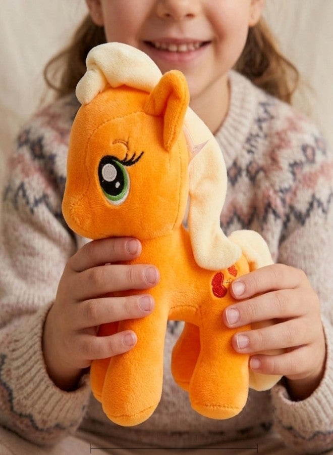 Tickles Little Unicorn Soft Stuffed Plush Toy for Kids Boys & Girls Birthday Gift (Color: Orange Size: 30 cm) - Image 2
