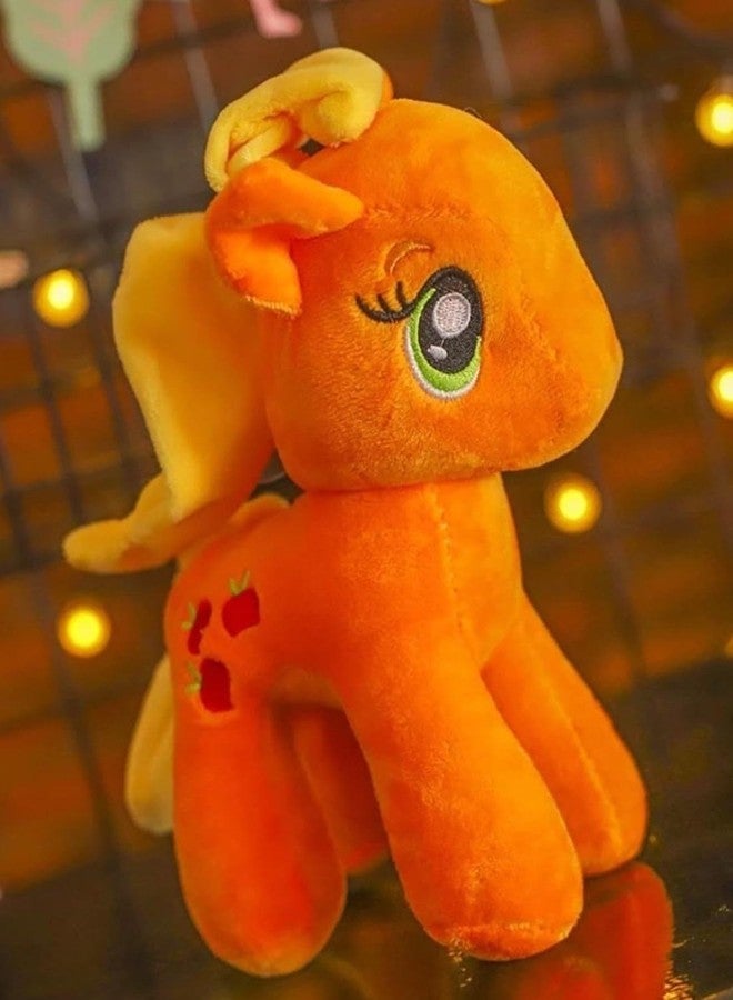 Tickles Little Unicorn Soft Stuffed Plush Toy for Kids Boys & Girls Birthday Gift (Color: Orange Size: 30 cm) - Image 1