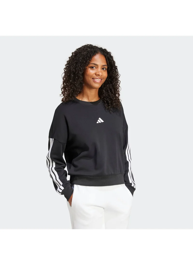 Adidas Essentials 3 Stripes French Terry Sweatshirt