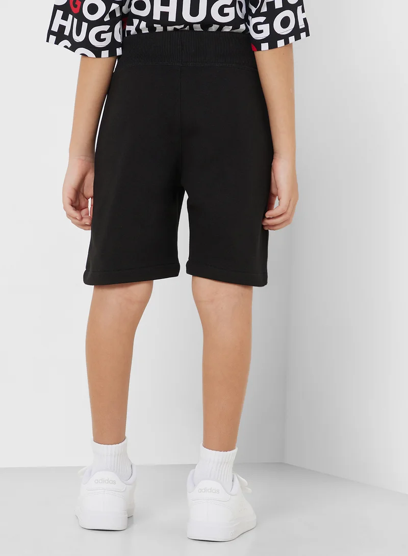 هوجو Kids Logo Shorts