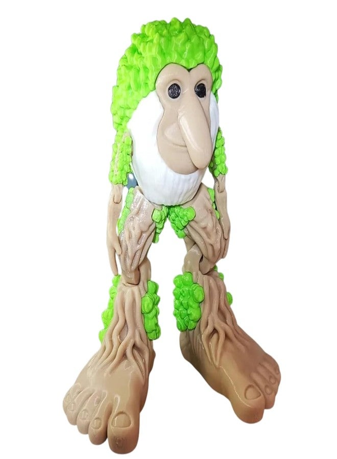 Ekopedia Tung Tung Tung Sahur Action Figure 6-Inch Meme Toy BRR BRR & Chimpanzini Bananini Italian Brainrot Collectible 3D Printed Plastic Free Articulated Meme Figure - Image 2