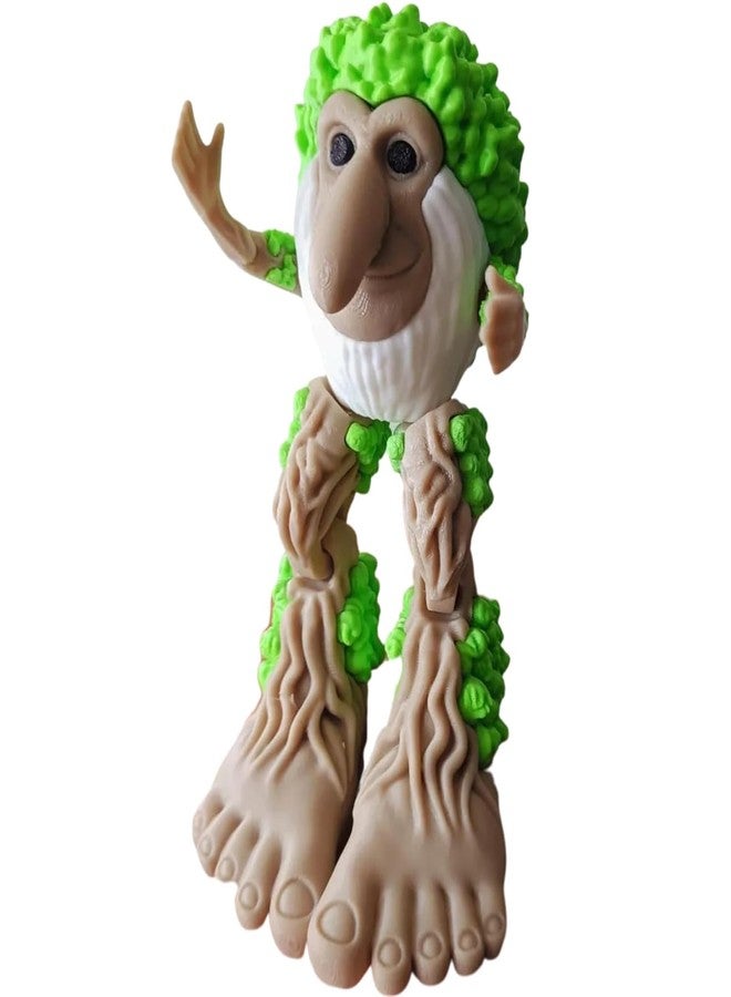 Ekopedia Tung Tung Tung Sahur Action Figure 6-Inch Meme Toy BRR BRR & Chimpanzini Bananini Italian Brainrot Collectible 3D Printed Plastic Free Articulated Meme Figure - Image 3