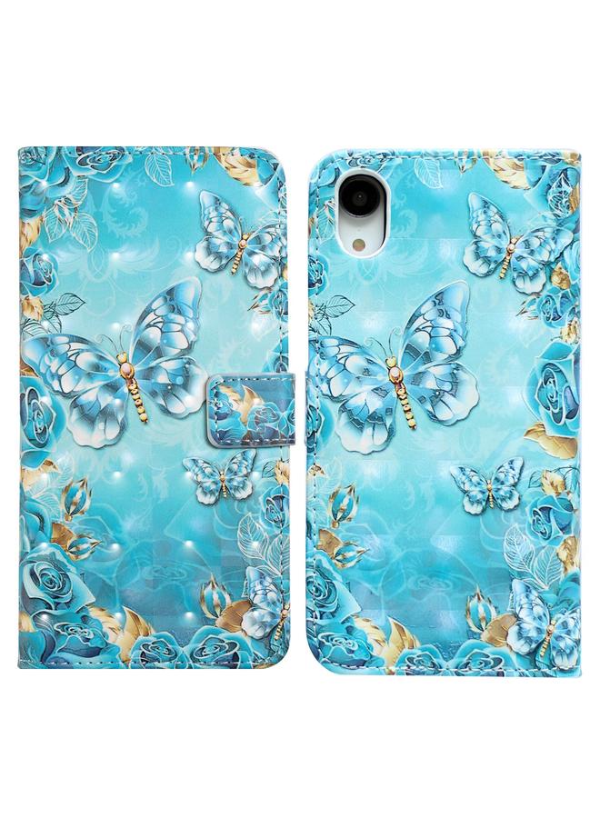 S-TOP Case For iPhone XR Oil Embossed 3D Drawing Leather Phone Case - Image 1