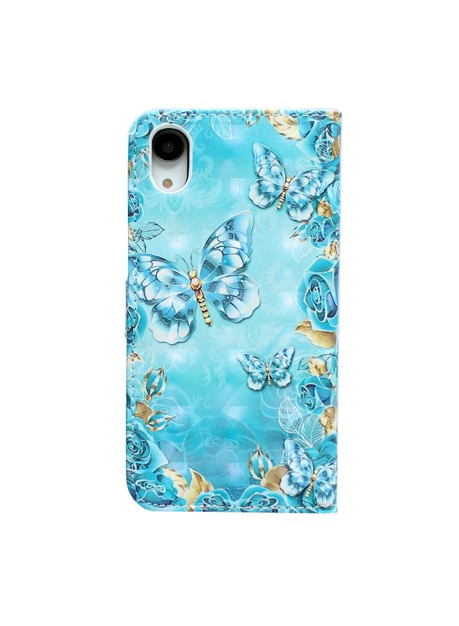 S-TOP Case For iPhone XR Oil Embossed 3D Drawing Leather Phone Case - Image 3