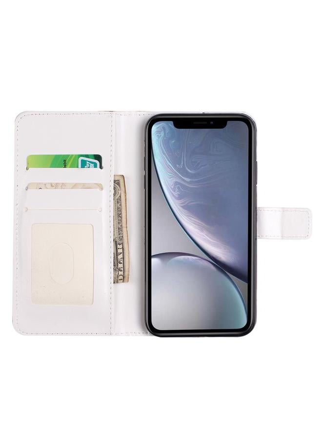 S-TOP Case For iPhone XR Oil Embossed 3D Drawing Leather Phone Case - Image 4