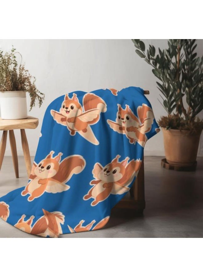 عام بطانية رقيقة من الفانيلا الكرتونية للأطفال والرضع (دافئة ومريحة، ومناسبة للنوم والألعاب) 70 سم * 100 سم - Image 4