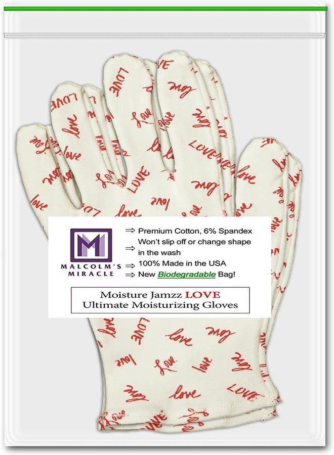 Malcolm's Miracle Love Moisturizing Gloves - Guaranteed for Two Years - Made in The USA (Men's XL) - Image 2