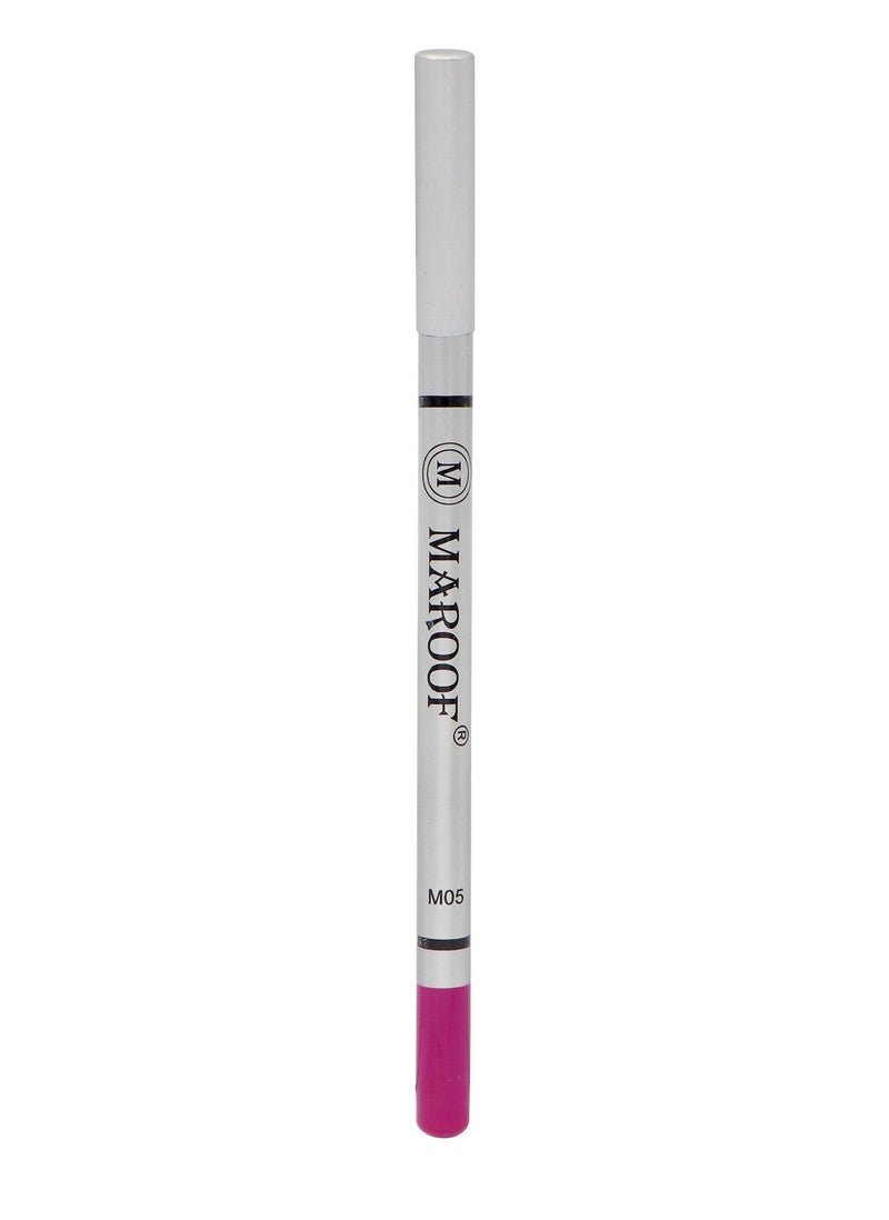 MAROOF Soft Eye and Lip Liner Pencil M05 Pink - Image 1