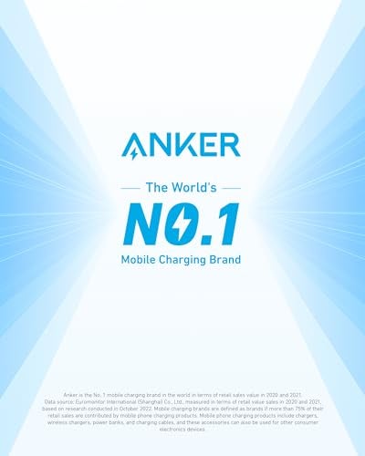 Anker واقي من زيادة التيار من أنكر (2100J)، 12 مخرج مع 2 منفذ USB A و 1 منفذ USB C لأجهزة متعددة، سلك تمديد بطول 5 أقدام، شحن بقوة 20W للمنزل، المكتب، والجامعة، مدرج في TUV - Image 3
