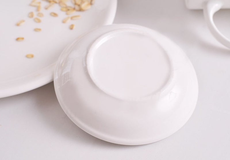 MISS TUTU 4pcs Ceramics Cat Dinner Plate Seasoning Dishes Sushi Dipping Bowl Appetizer Plate Dessert Plate,Home Decoration - Image 4