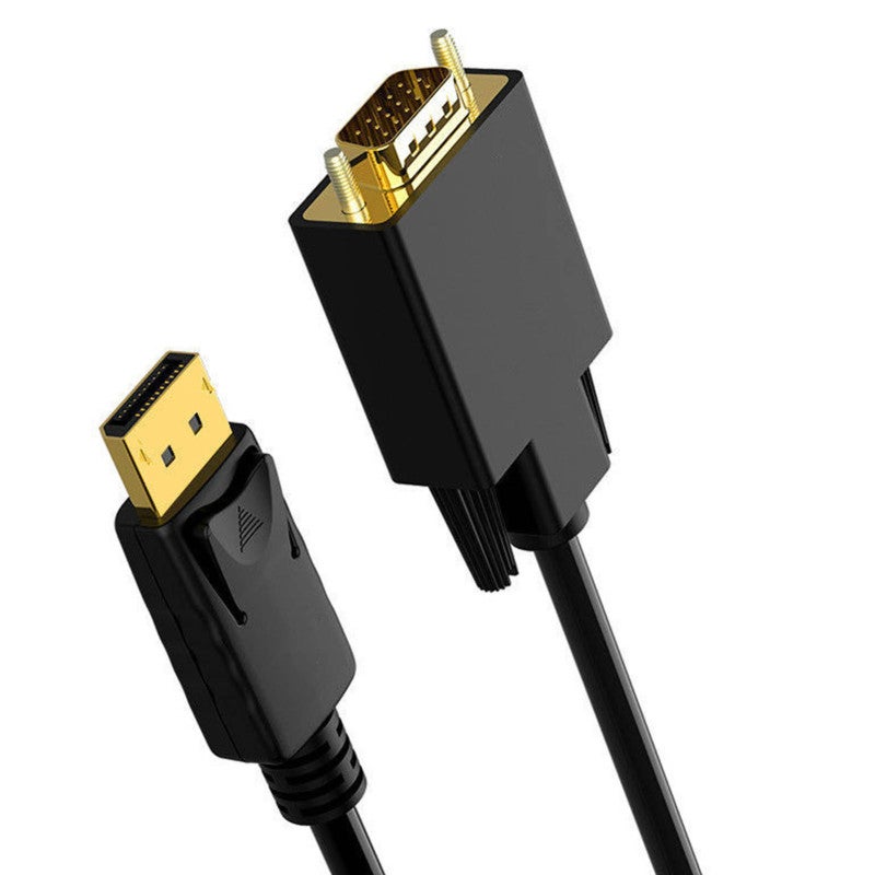 كابل محول DisplayPort إلى VGA - محول فيديو بدون فقدان - نقل إشارة مستقر - كابل VGA متين لتوصيل الشاشة للاستخدام المنزلي والمكتبي - Image 4