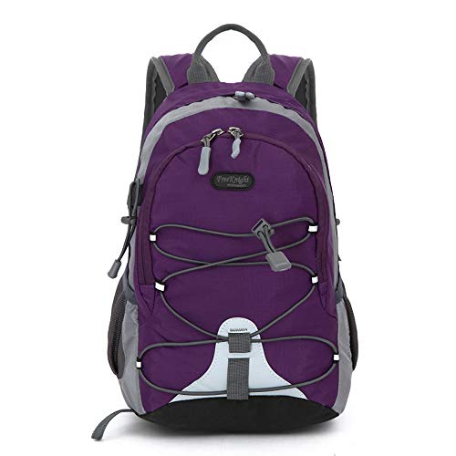 Bseash 10L Small Hiking Backpack for Kids Ages 3-6 Girls Boys Under 4 feet, Mini Waterproof Outdoor Sport Travel Camping Daypack (Purple) - Image 1