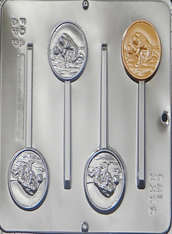 Lollipops Wrestler Wrestling Lollipop Chocolate Candy Mold 3366 - Image 4