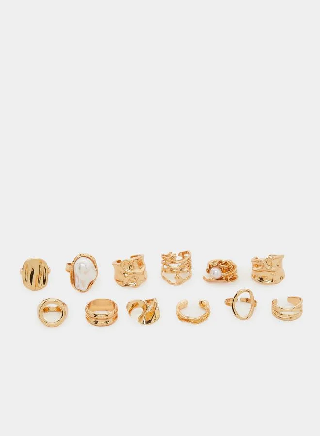 Pack of 12 - Assorted Rings