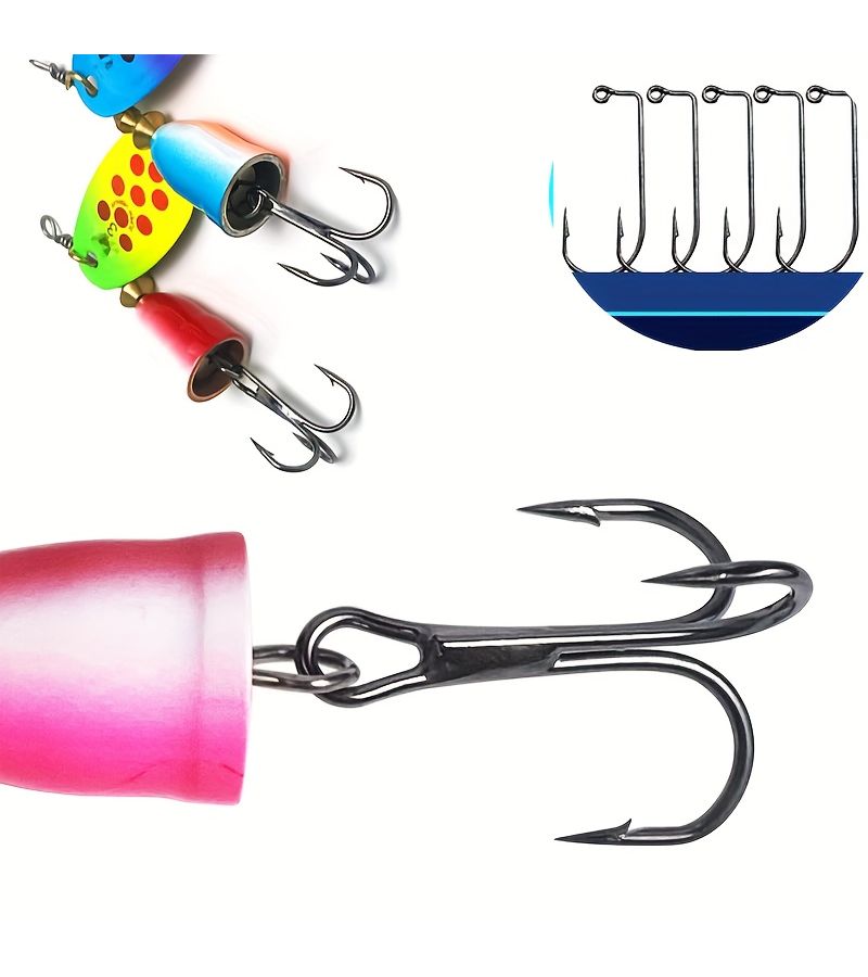 Fishing Spinners 4 Piece Inline Spinner Lures Size 2 Single Hook Trout Spinnerbait Kits For Bass Crappie Salmon Panfish Walleye - Image 1