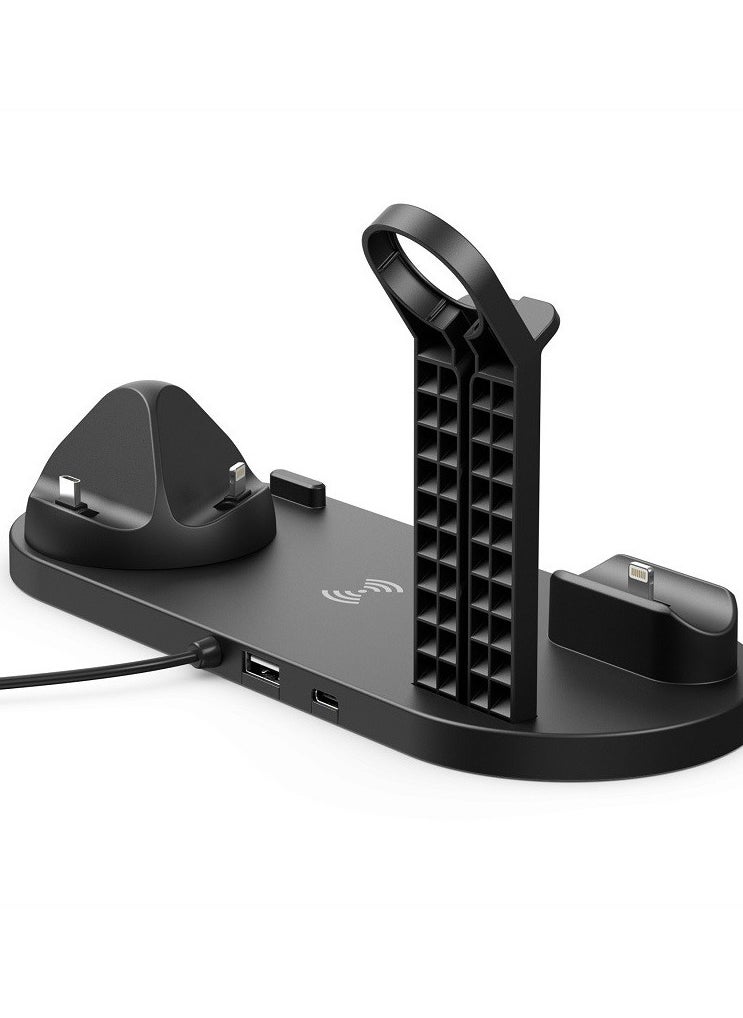 3 in 1 Multi-purpose Mobile Wireless Charging Base for Ear pods Smart Wireless Charger Dock