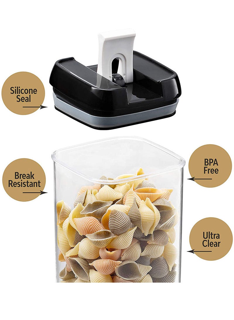 Sharpdo 7-مجموعة حاويات طعام محكمة الإغلاق خالية من BPA مع غطاء  - Image 3