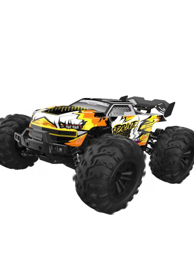 Super Chiyu Brushless Remote Control Car 1 To 16 Electric Four-wheel Drive High-speed Car Competitive Big Foot Off-road Vehicle Remote Control Car Model-Color:16102PRO Orange-Proportion:1:16