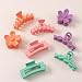 Sunolga 8PCS Hair Clips for Women, Flower Claw Clips for Thick Hair, Non-Slip Hair Accessories with Multi-Styles, Colorful Hair Claw Clips and Variety Pack, Ideal for Girls - Image 2