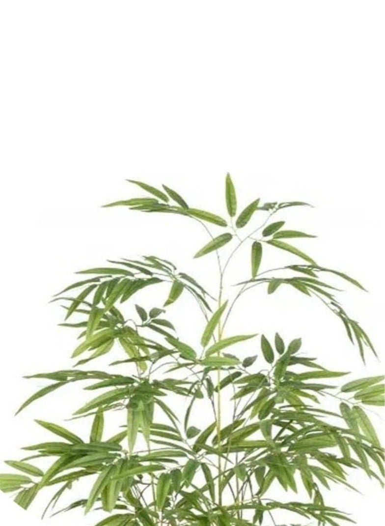 سي او أرماء شجرة صناعية بمركن فايبر انيقة  محاكاة لشجرة الخيزران بملمسها الطبيعي 110 سم - Image 2