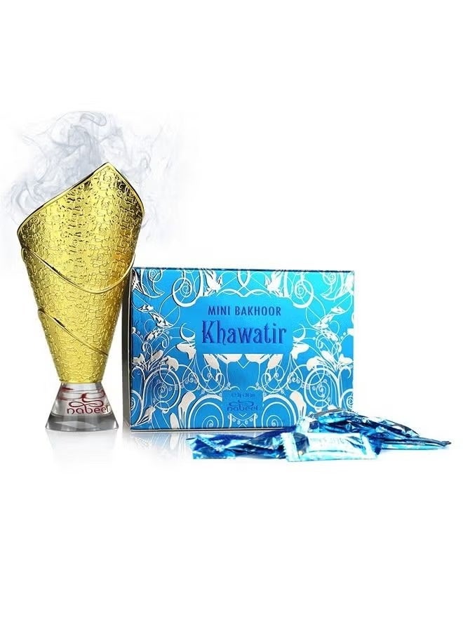 Nabeel Mini Bakhoor Khawatir Incense 108g 36*3 - Image 1