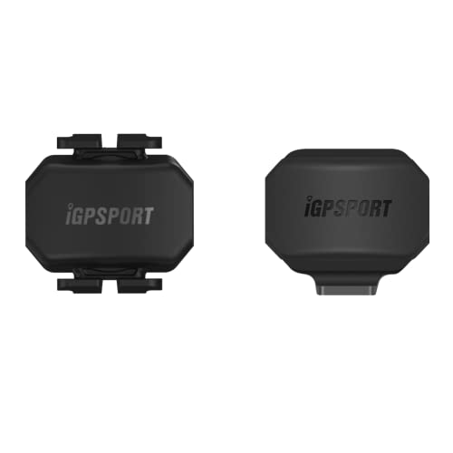 iGPSPORT Bike Speed Cadence Sensor, Wireless IPX7 Waterproof Bluetooth ANT+ 300H Battery Life Bicycle Computer Sensor (CAD70+SPD70) - Image 1