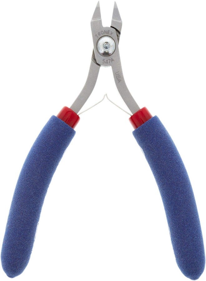 Tronex Pliers - Tronex Wide Oblique Flat Nose - Chainmaille (Standard Handle) • P547A - Image 4